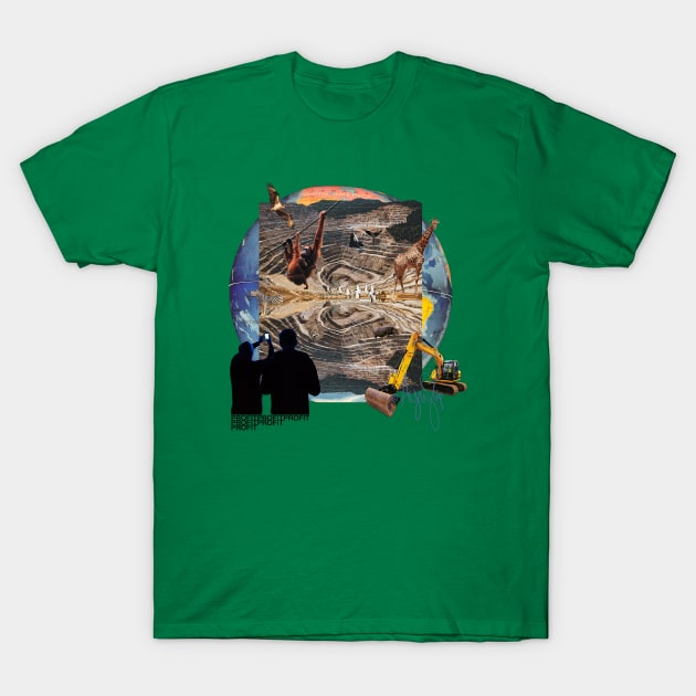 Deforestation T-Shirt by ayuslip